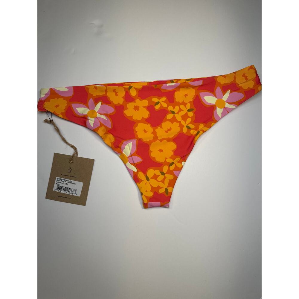 Stone Fox Swim Size L Roca bikini Bottom Lei Lei Swim Beach Cruise - Picture 5 of 7